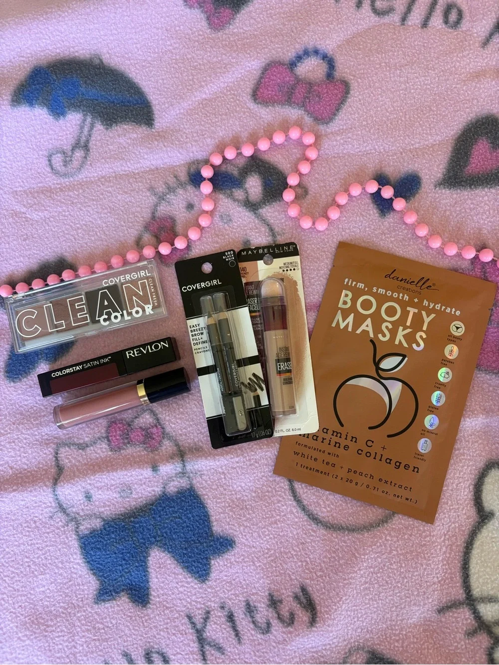Honey Doll Nude Glam Makeup & Self-Care Bundle
